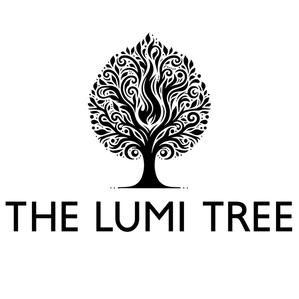 The Lumi Tree logo zwart