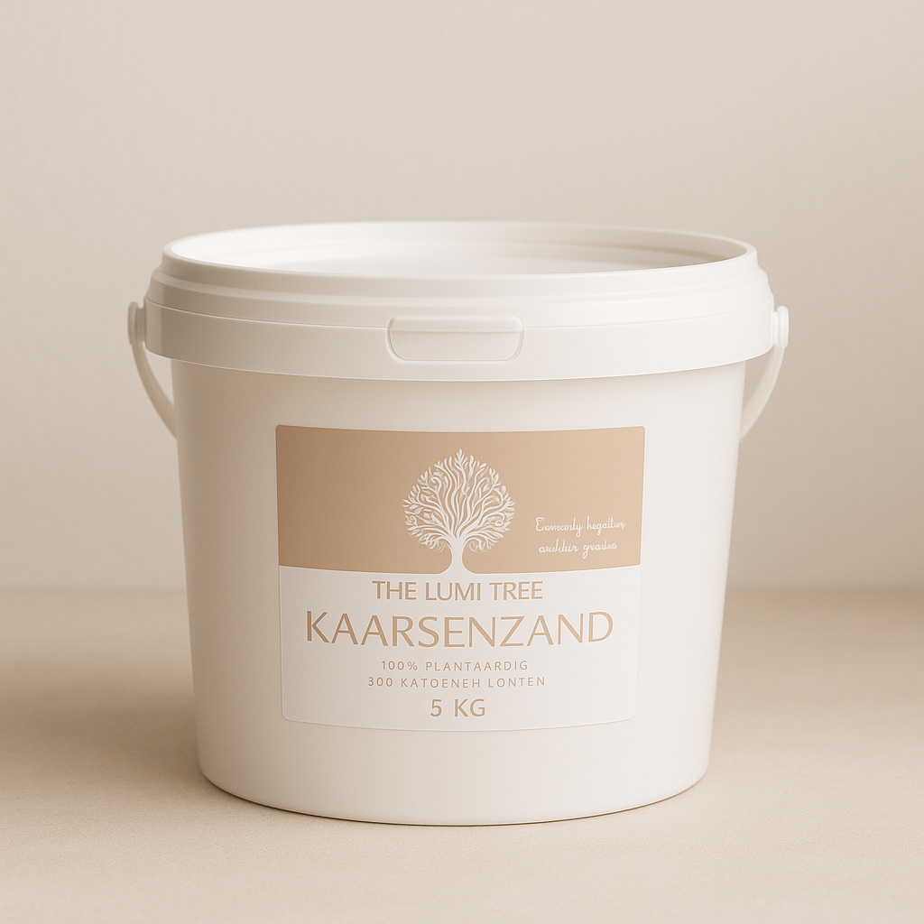 Ecologisch Kaarsenzand 5kg + 180 lonten