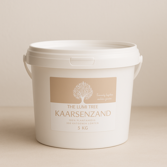 Ecologisch Kaarsenzand 5kg + 180 lonten