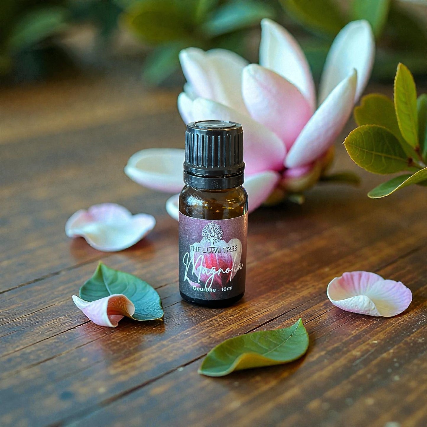 magnolia geurolie kaars